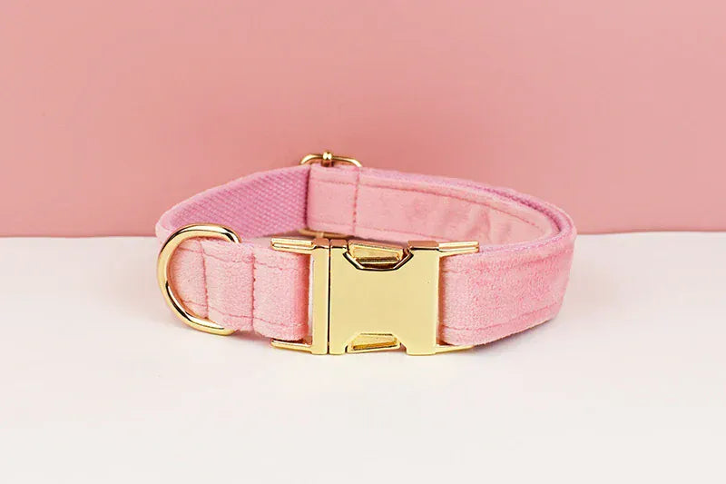 Personalized Pink Velvet Classic Set
