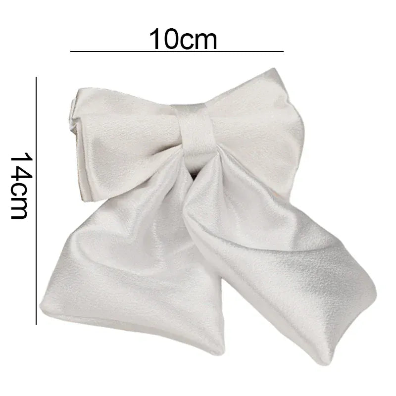 Personalized Wedding Pure White Satin Classic Set