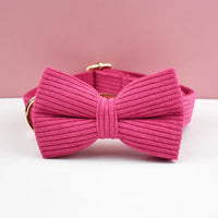 Personalized Red Corduroy Classic Set