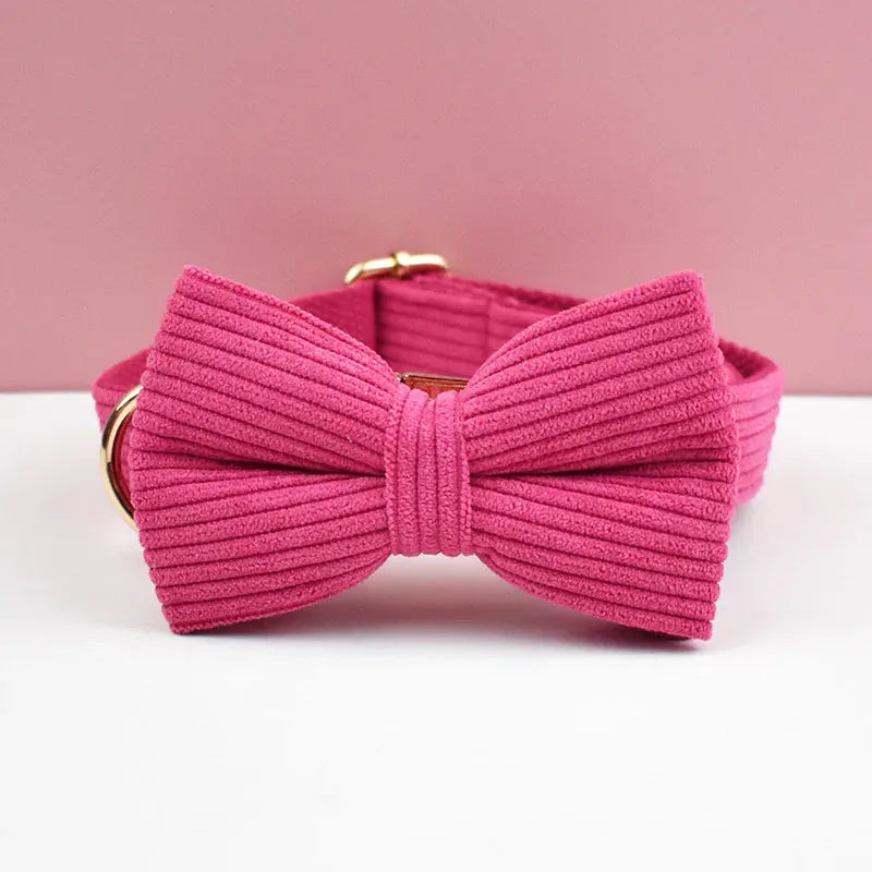 Personalized Red Corduroy Classic Set