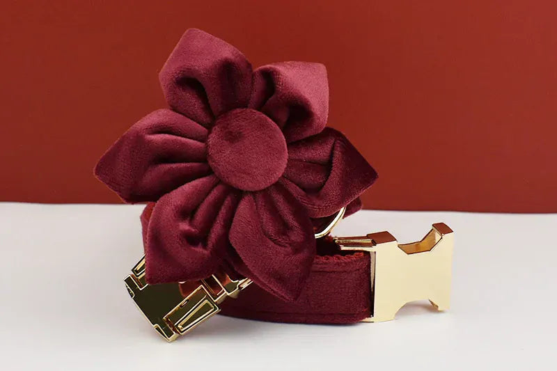 Personalized Red Wine Velvet Classic Set