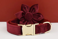 Personalized Red Wine Velvet Classic Set