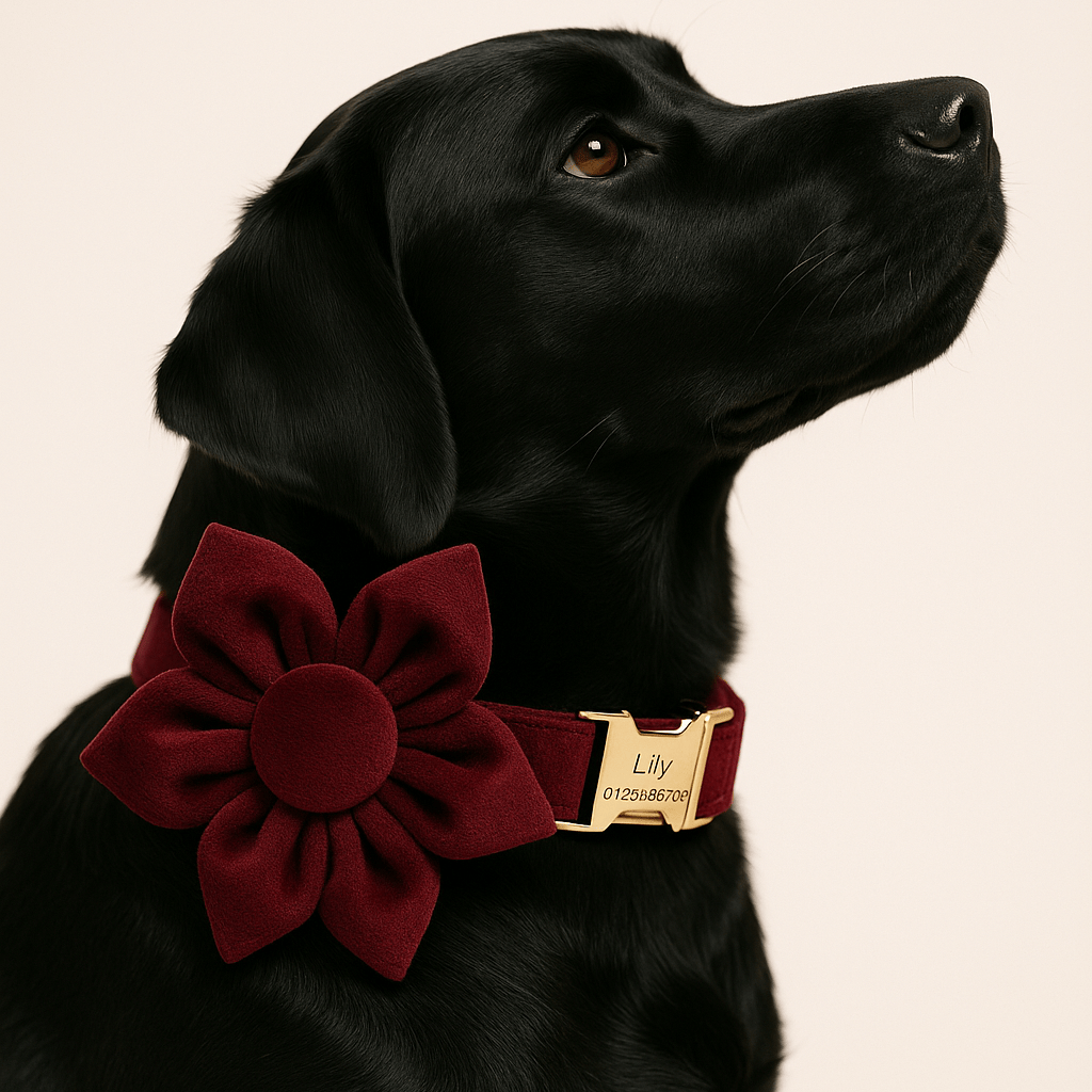 Personalized Red Wine Velvet Classic Set