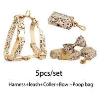 Personalized Soft Ivory Blossom Floral Classic Set