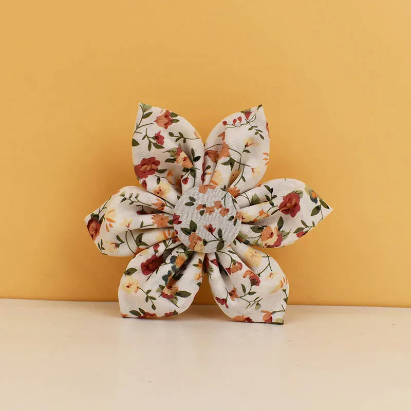 Personalized Soft Ivory Blossom Floral Classic Set