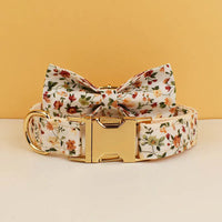 Personalized Soft Ivory Blossom Floral Classic Set