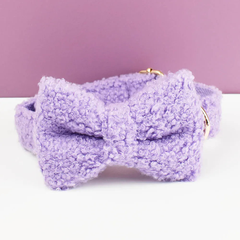 Personalized Teddy Purple Velvet Classic Set