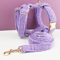 Personalized Teddy Purple Velvet Classic Set