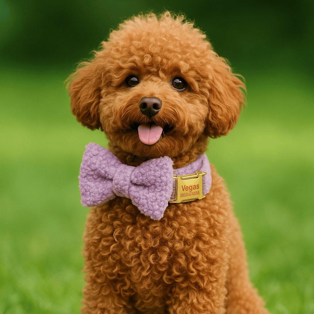 Personalized Teddy Purple Velvet Classic Set