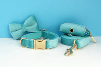Personalized Turquoise Stone Velvet Classic Set