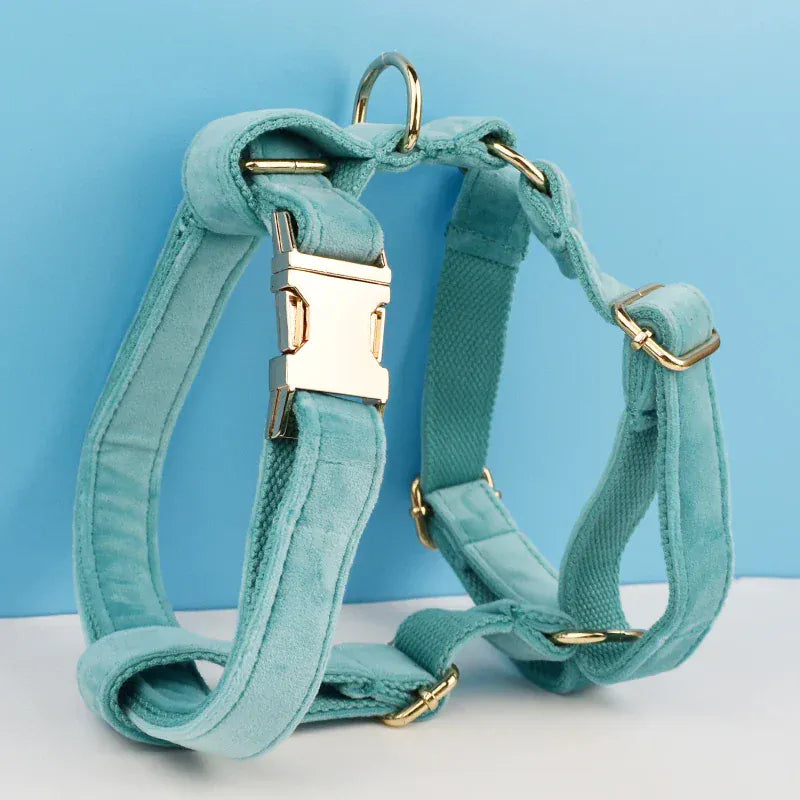 Personalized Turquoise Stone Velvet Classic Set