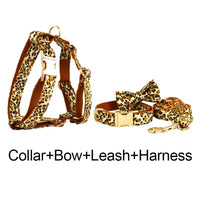 Personalized Velvet Leopard Classic Set