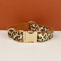 Personalized Velvet Leopard Classic Set