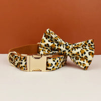 Personalized Velvet Leopard Classic Set