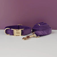 Personalized Velvet Purple Classic Set