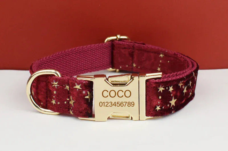 Personalized Velvet Wine Star Classic Set