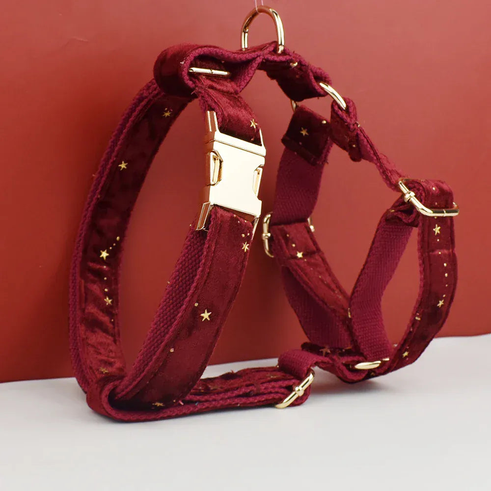 Personalized Velvet Wine Star Classic Set