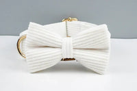 Personalized White Corduroy Classic Set