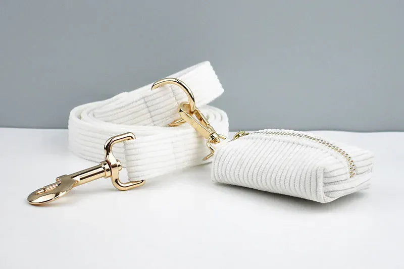 Personalized White Corduroy Classic Set