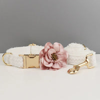 Personalized White Lace Wedding Classic Set