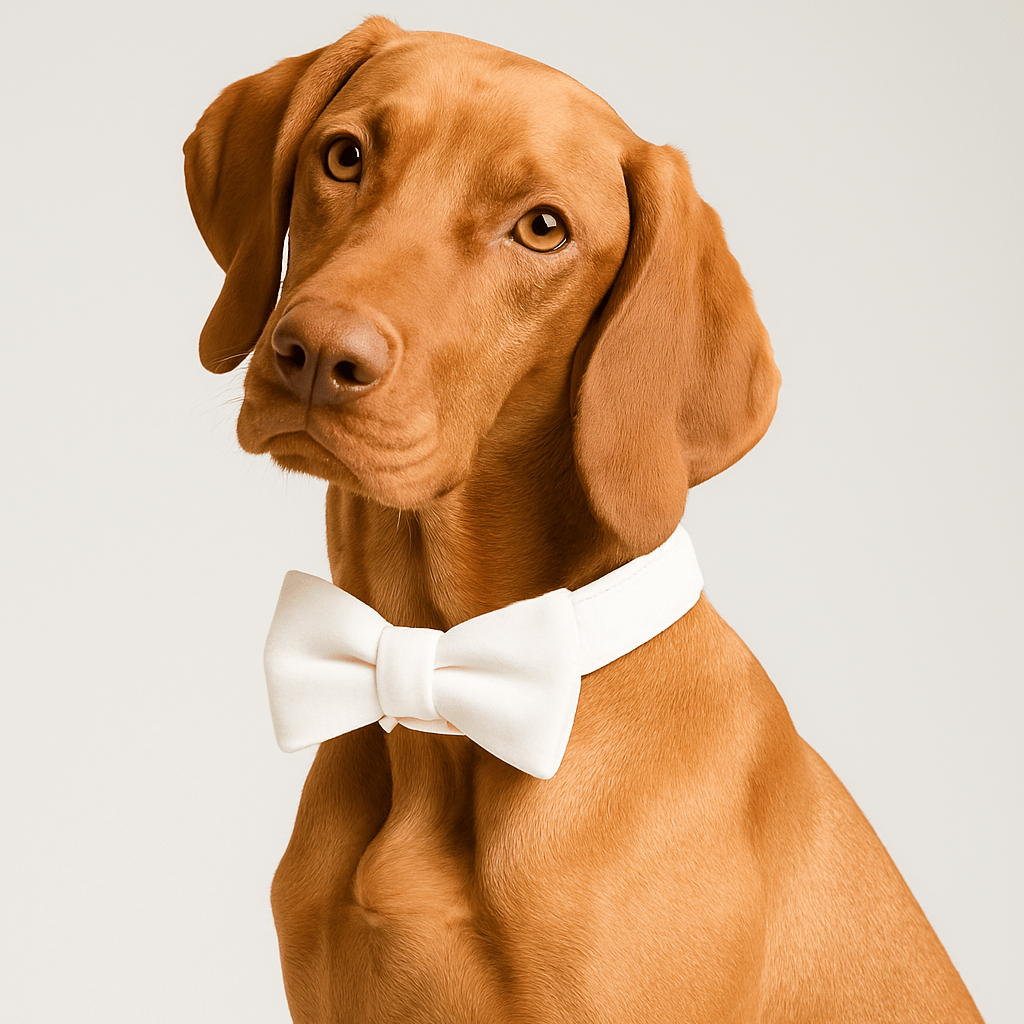 Personalized White Wedding Velvet Classic Set