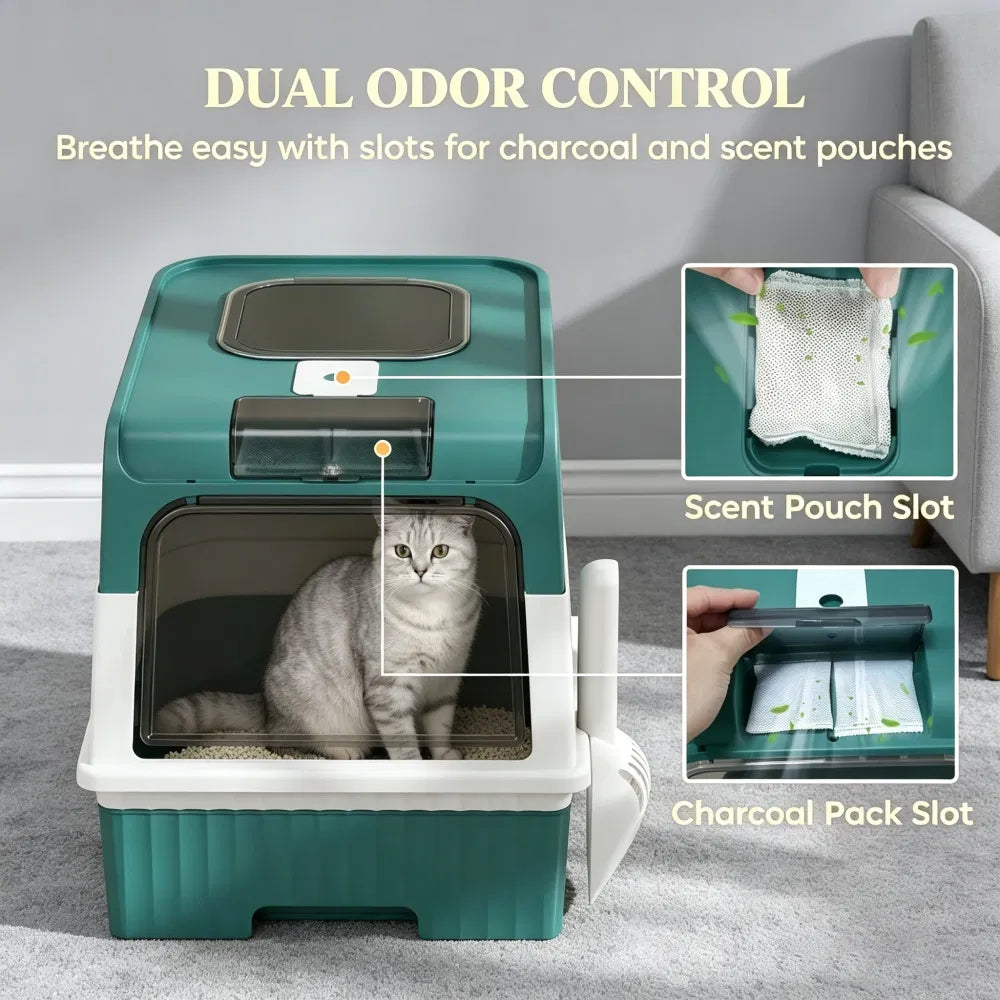 Cat Litter Box 18.9 Inches