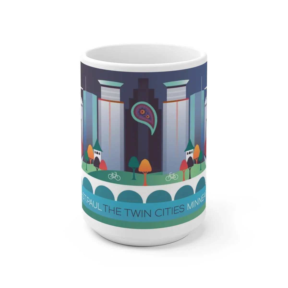 MINNEAPOLIS-ST. PAUL 11 OZ OR 15 OZ CERAMIC MUG - BIG FRENCHIES