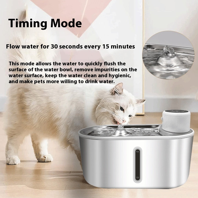 Non-plug-in Infrared Induction Pet Dog Drink Fountain – BIG FRENCHIES