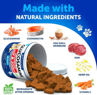 Glucosamine for Dogs Hip & Joint Chews Arthritis Support
