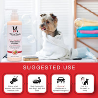 Warren London Dog Shampoo Conditioner Combo Detangler Moisturizer 8oz