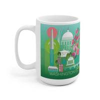 WASHINGTON, DC 11 OZ OR 15 OZ CERAMIC MUG - BIG FRENCHIES