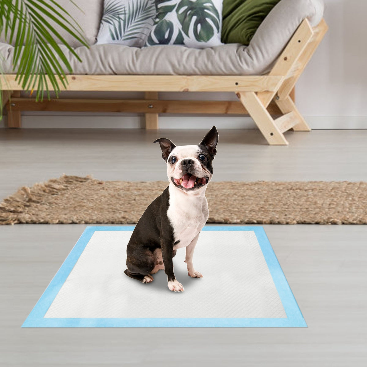 50Pcs Per Set Dog Training Pads Puppy Pee Pads Cat Wee Mats Potty-Train 24in X 18in M