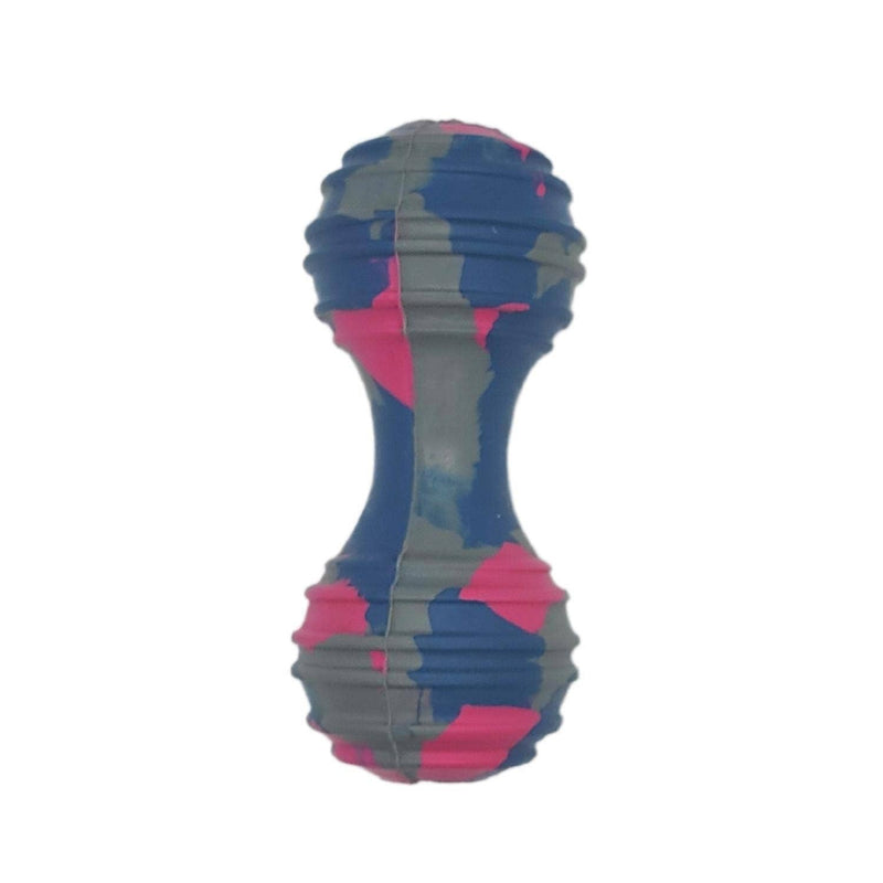 Natural Rubber Dumbbell Dog Chew Toy – Durable & Safe, Fun & Interactive Play - BIG FRENCHIES