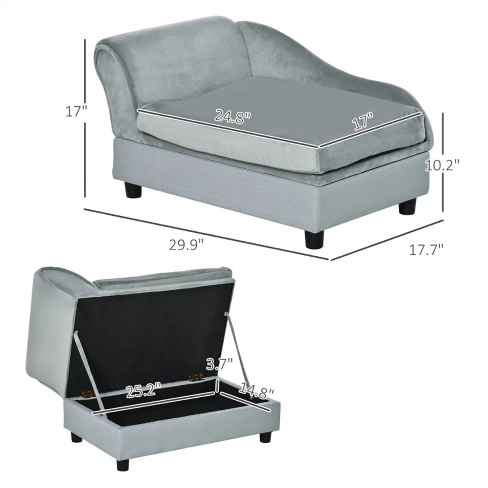 Dog Bed/ Rattan Pet Sofa
