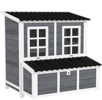 Wooden Pet Coop With Nesting Box