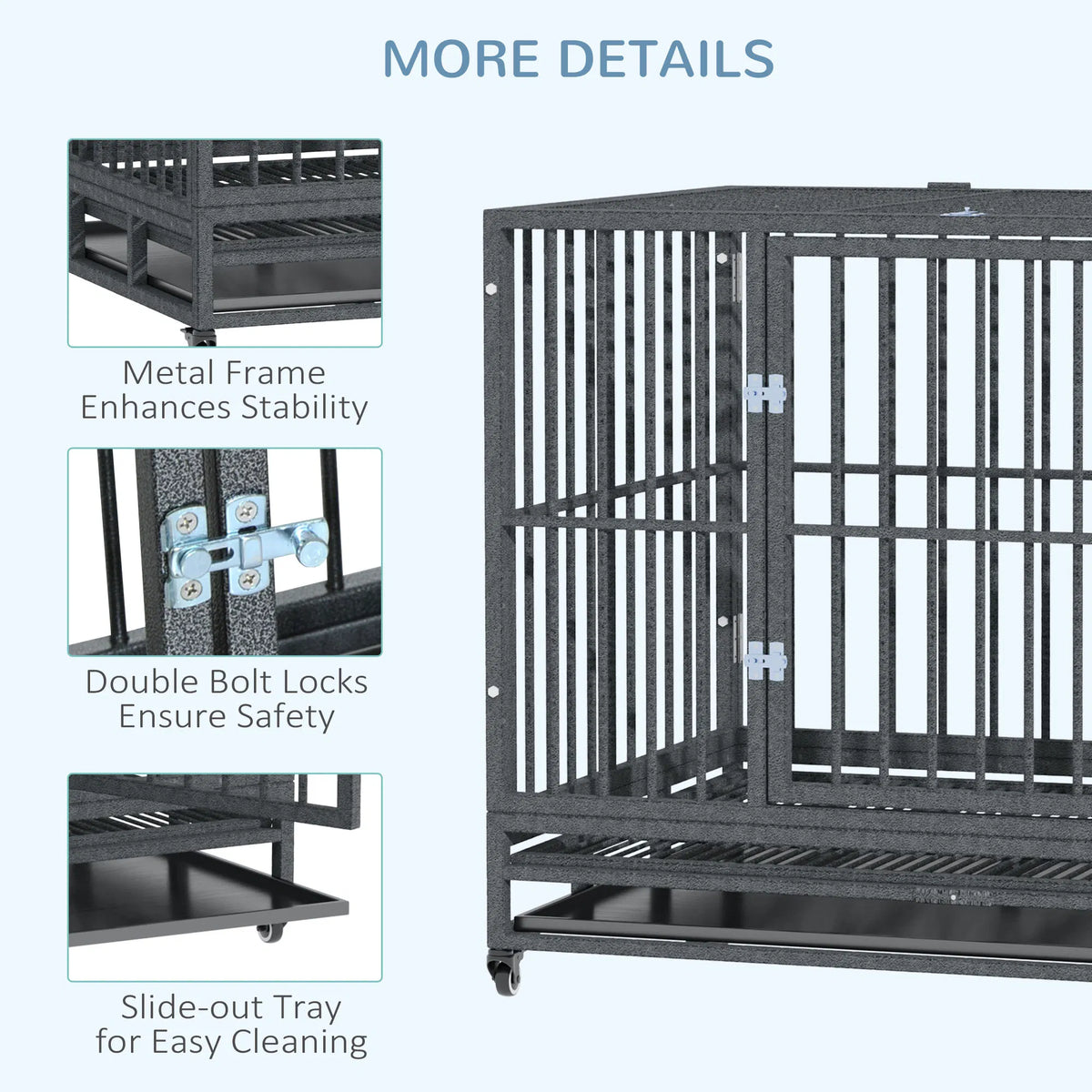 Dog Kennel, Welded Wire Heavy Duty Dog Run, Dog Kennel Outside