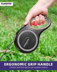 Unleash Adventure! 🌟 16ft Heavy-Duty Retractable Leash for Large Dogs (up to 110lbs) 🐾 - BIG FRENCHIES