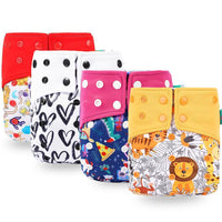 Trend New Print Eco-friendly Cloth Diaper Baby pocket Waterproof Cartoon Owl Baby Diapers Reusable Cloth Nappies For Baby and Kids - BIG FRENCHIES