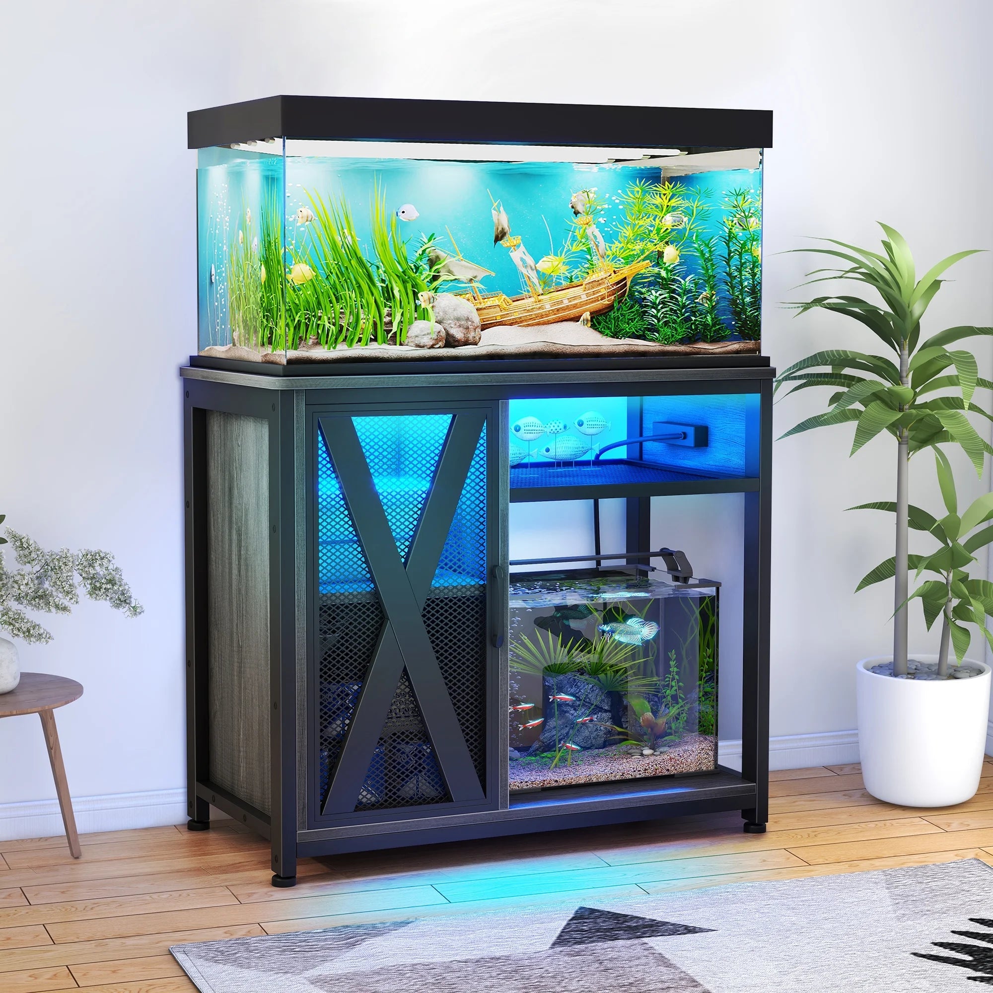 40-50 gallons Fish Tank Stand with Power Outlets - BIG FRENCHIES