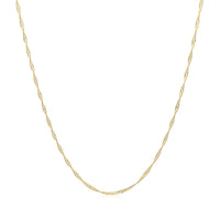 14k Yellow Gold Singapore Chain 0.6mm