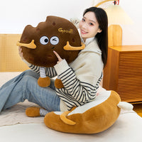Large Waist Cushion Nap Pillow A Plush Toast Toy