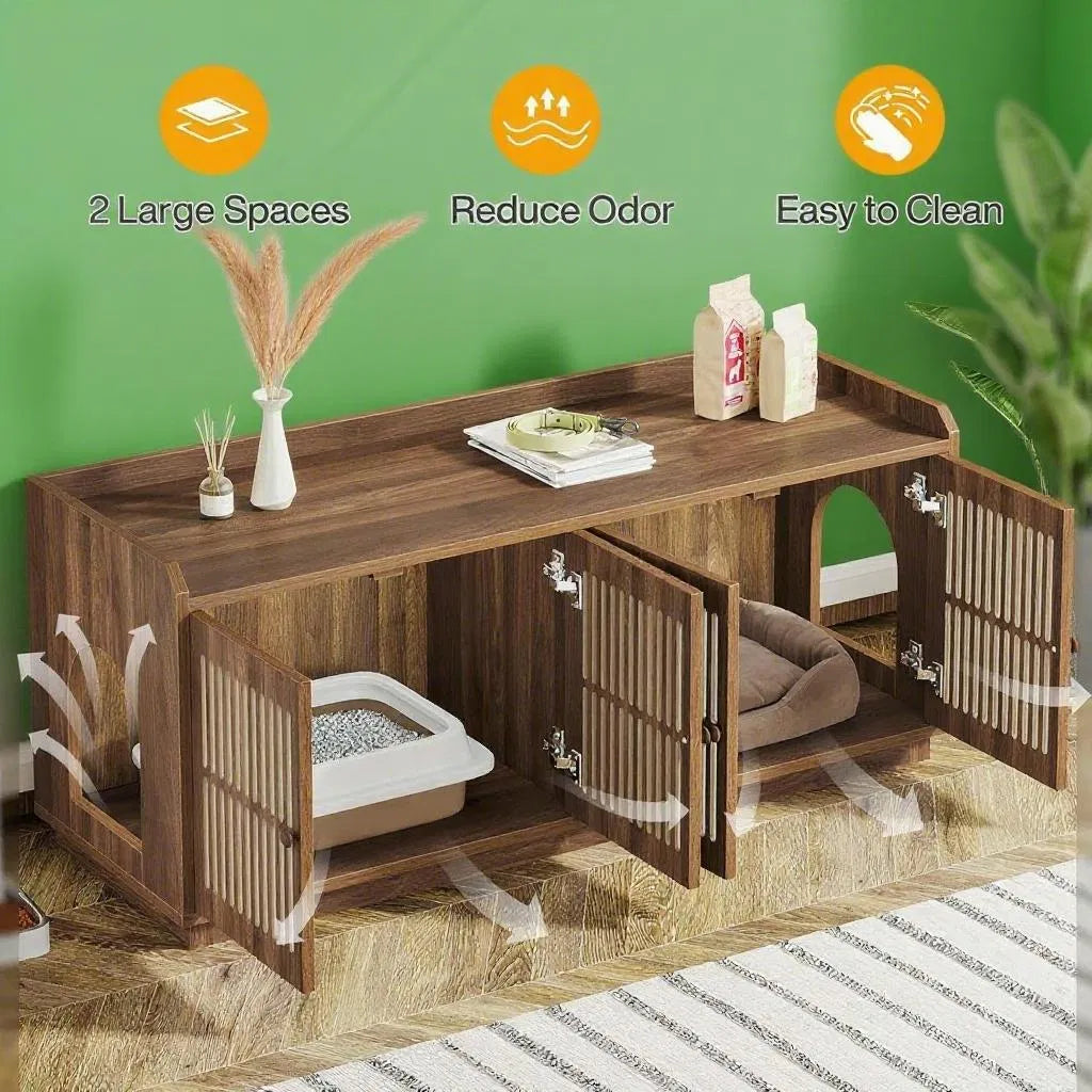 Cat Litter Box, Cat Litter Box Enclosure