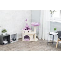 Beige/Purple My Kitty Darling Cat Castle - BIG FRENCHIES