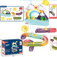 Assembling Track Ball Shower Shower Water Toy