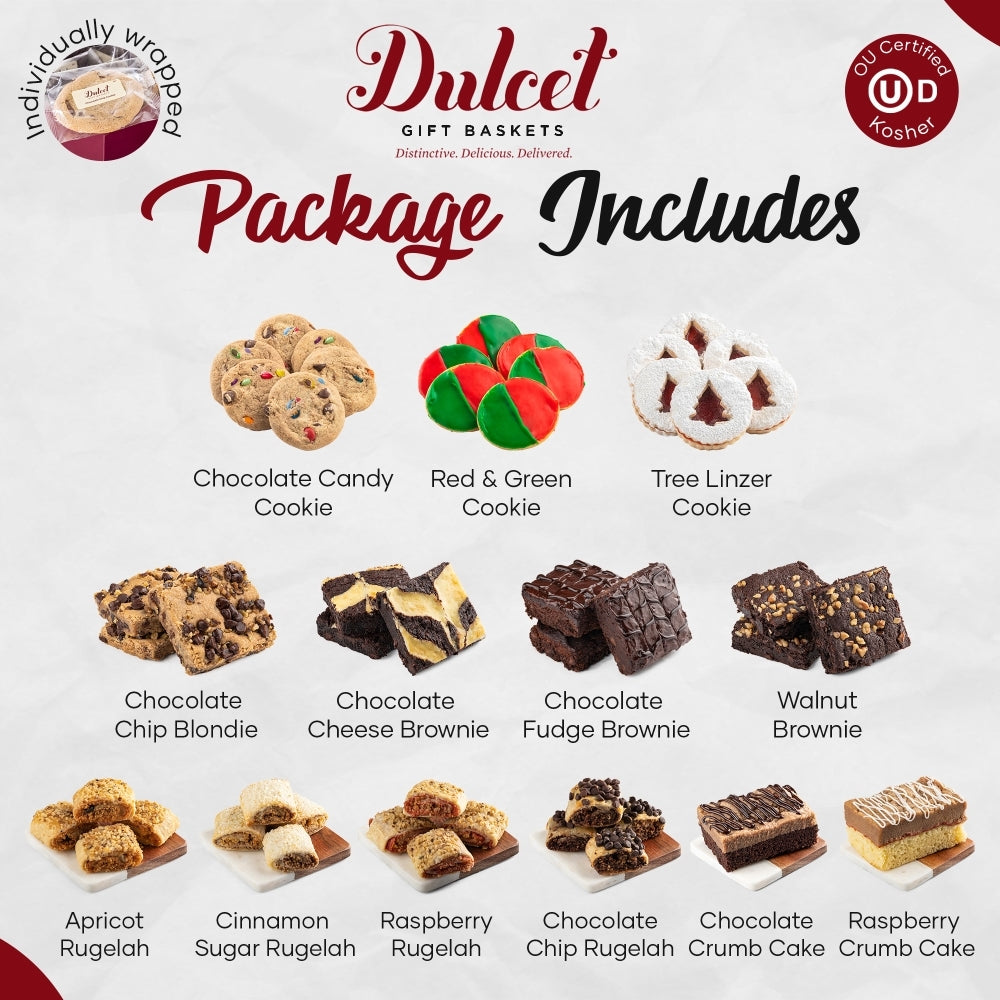 Merry Christmas Bakery Sampler Gift Box - BIG FRENCHIES