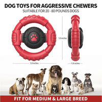 Extreme Tough Dog Chew Toys for Aggressive Chewers - BIG FRENCHIES