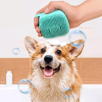 7pcs Pet Grooming Kit, Self-Cleaning Brush Shedding Kit With Nail Clipper, Flea Comb, Shampoo Bath Brush, Finger Toothbr
