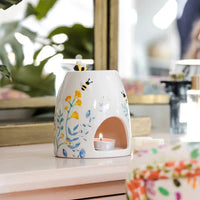 Bees Wax Melt Warmer Ceramic - BIG FRENCHIES