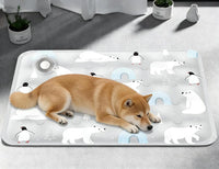 90*60 cm Dog Cooling Mat, 2026 New Summer Pet Mats, Portable Pet Cooling Pad for Travel, Washable Gel Coolings Mat for D