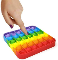 Popit Fidget Toy Push Bubble Sensory Stress Relief Kids Family Games Square Game - # BOT&G51110001 - BIG FRENCHIES